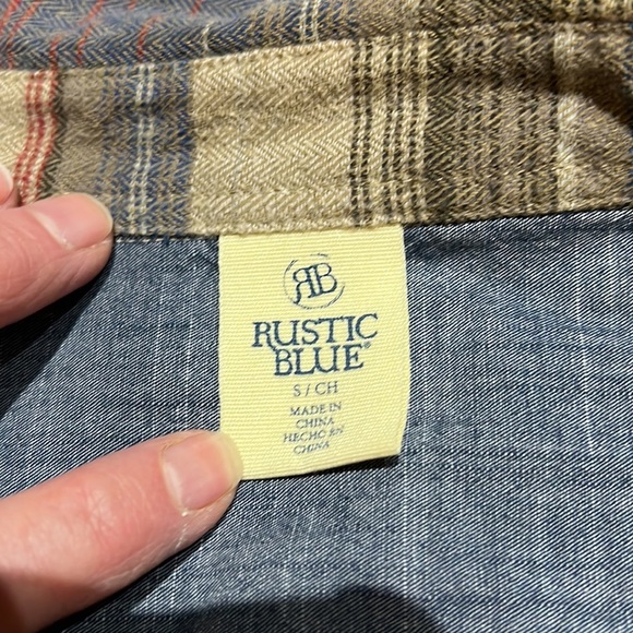 Rustic Blue Shirt - Picture 4 of 5
